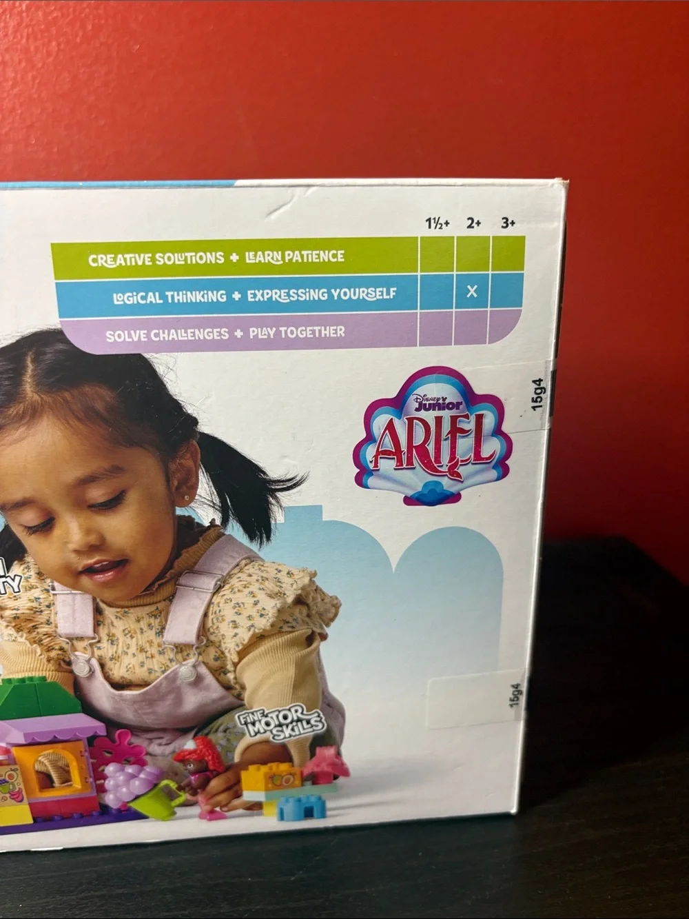 Lego Duplo Ariel Friends Playset with Pink Purple Green Yellow Blue Accents
